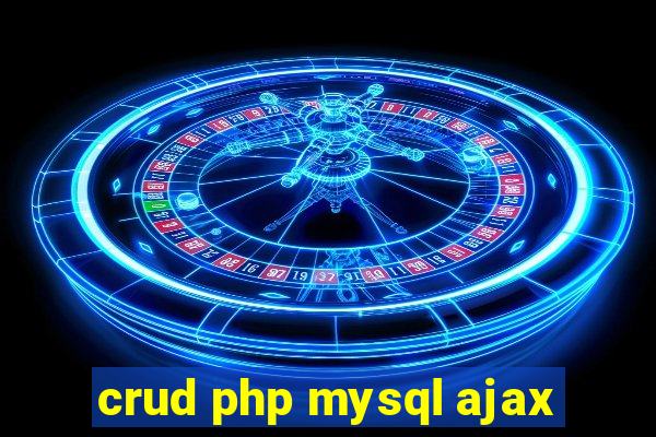 crud php mysql ajax